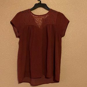 Size small babydoll blouse